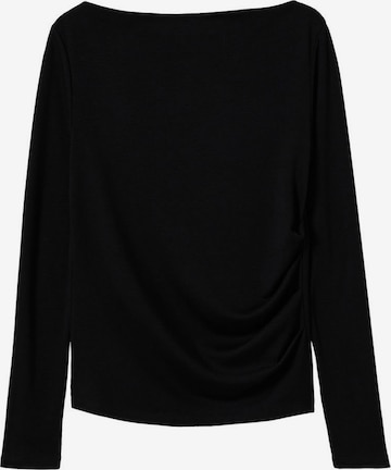 MANGO Shirt 'CARLITA' in Black: front