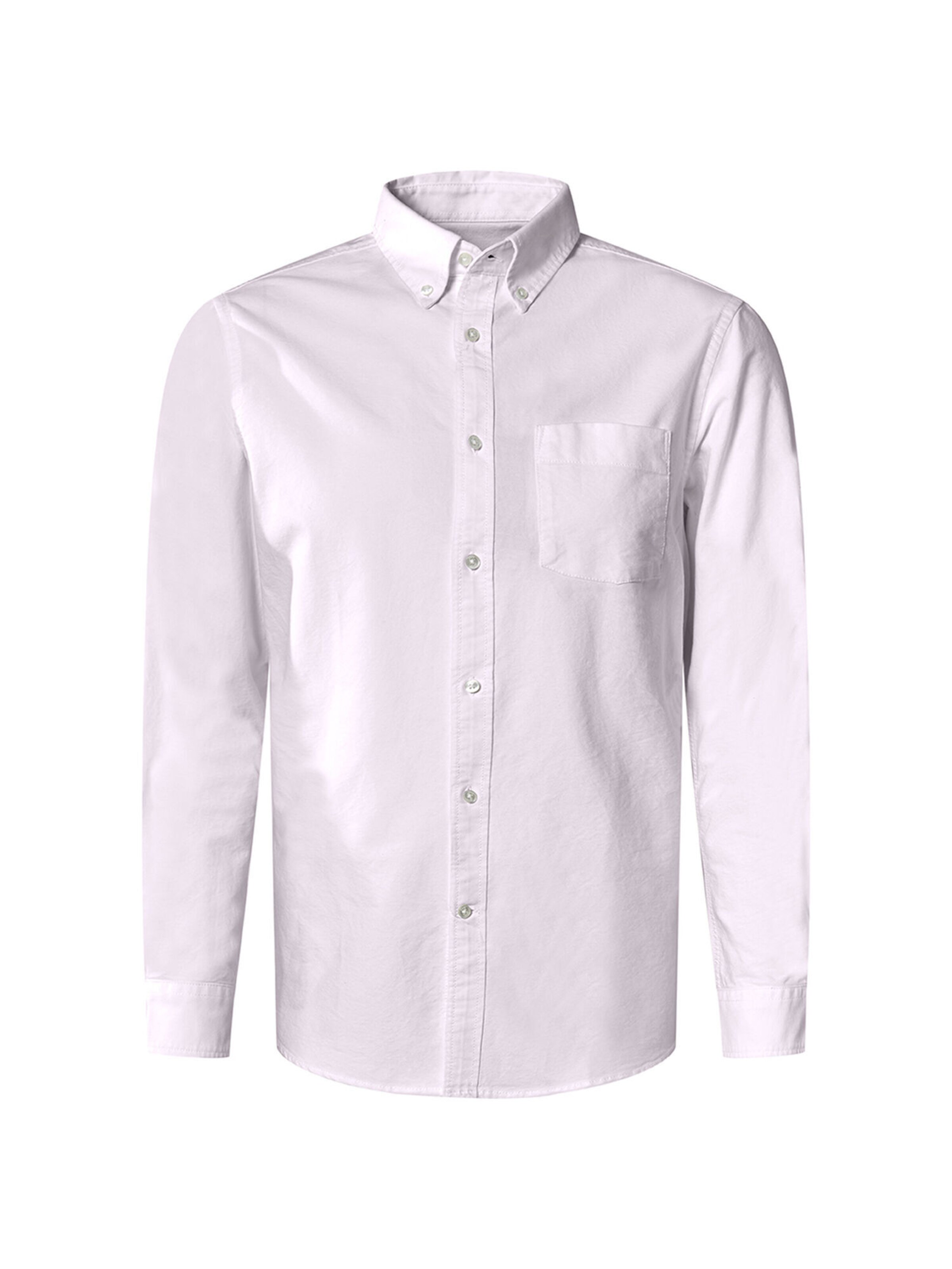 PIERRE CARDIN Regular Fit Hemd in Weiß: Vorderseite