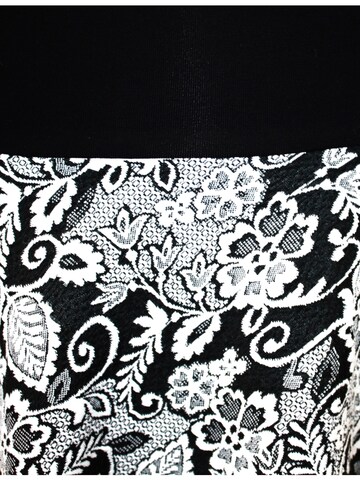 dunkle design Skirt 'Floral' in Black