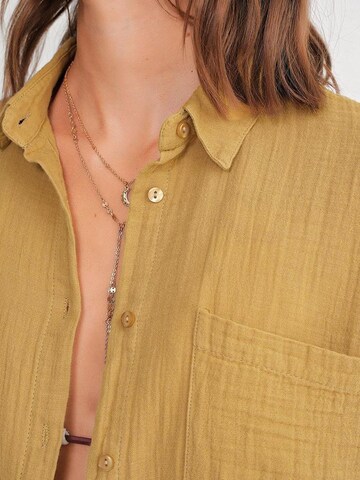 Camicia da donna di MixRay in verde