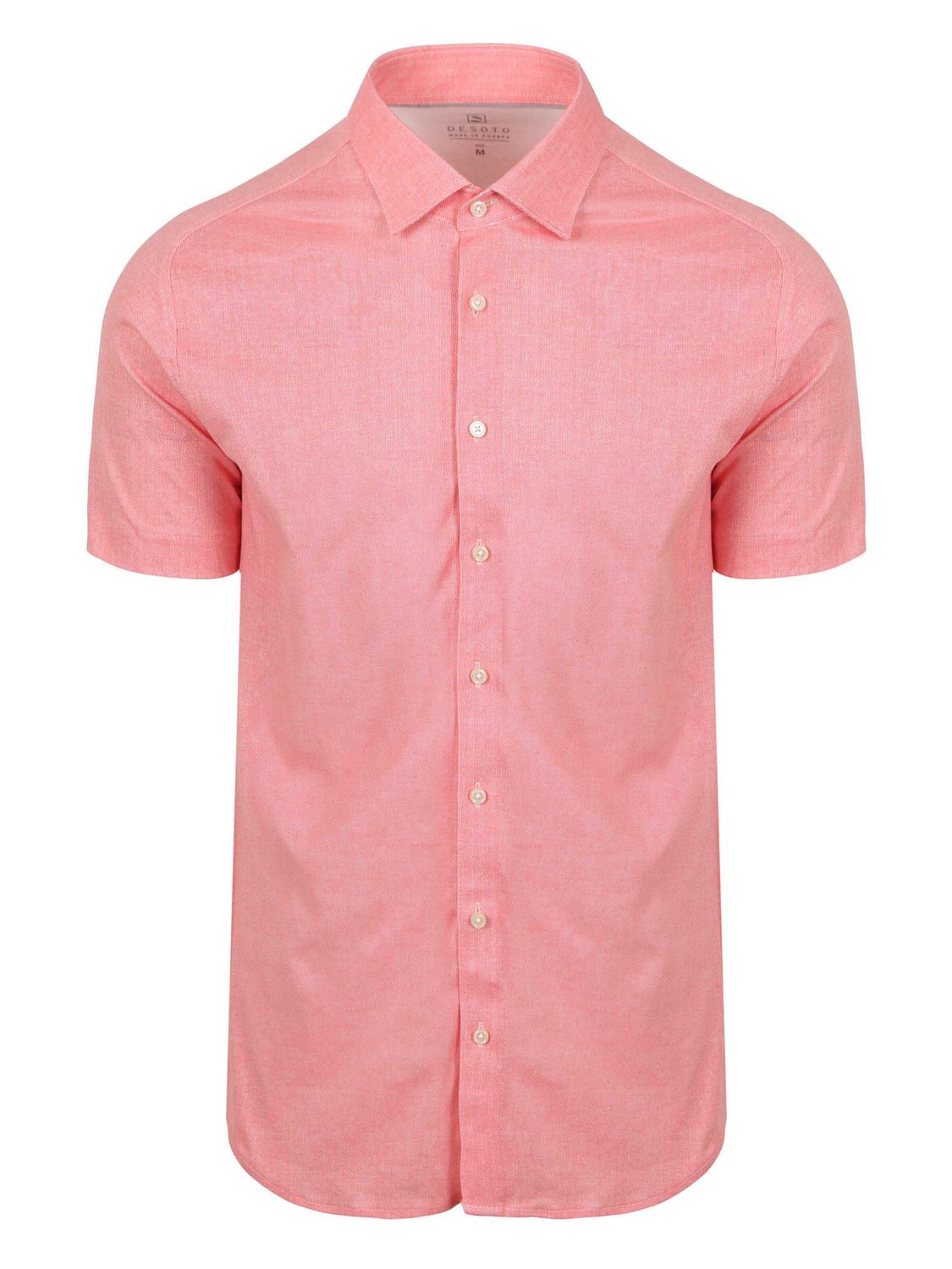 DESOTO Slim Fit Hemd‌‌ in Orange: Vorderseite
