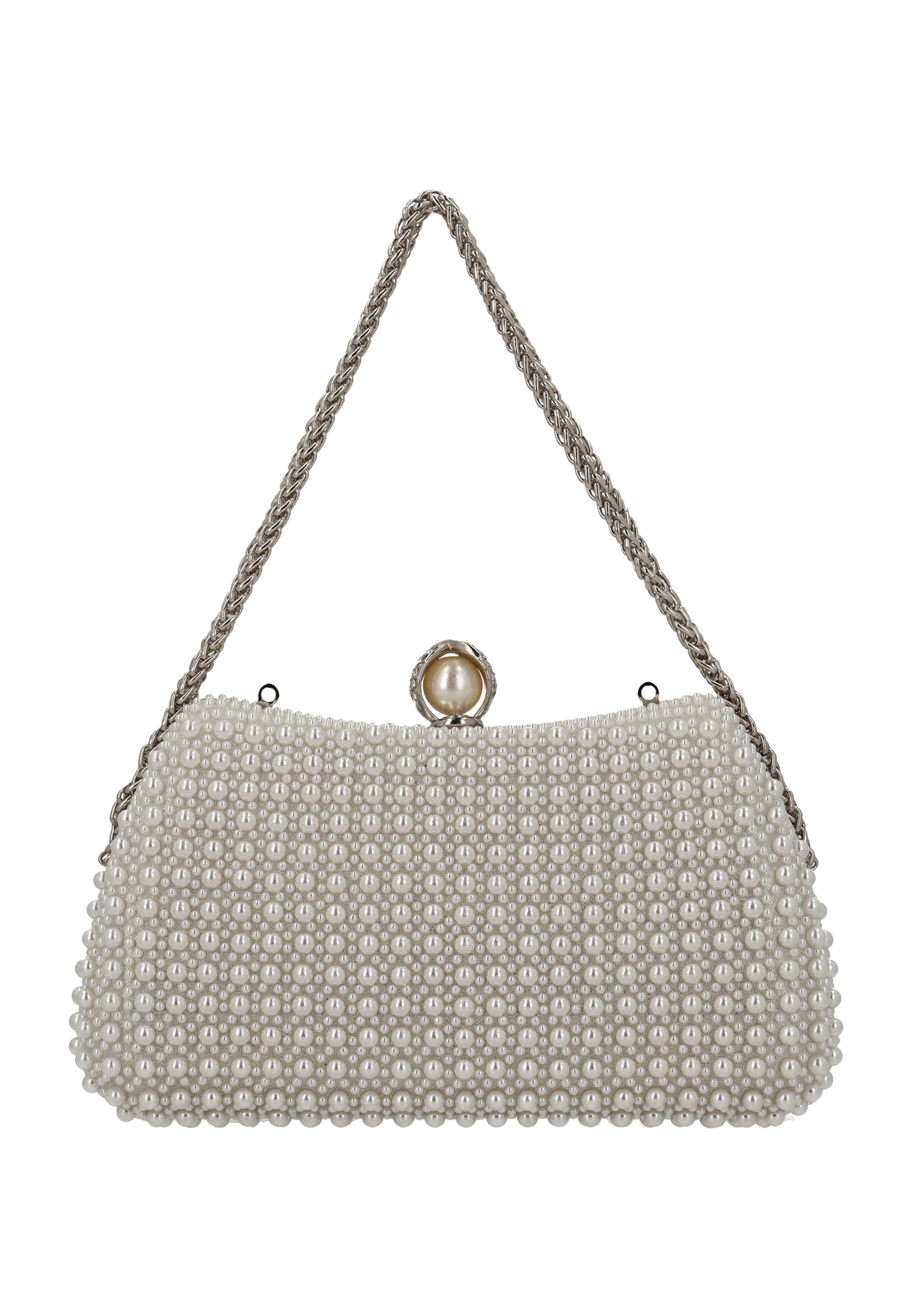 usha BLACK LABEL - Bolso de noche en blanco: frente