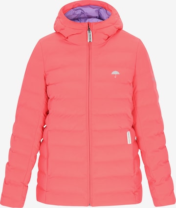 Geacă de iarnă de la Schmuddelwedda pe roz: față