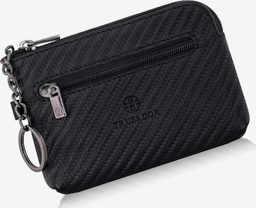 Trusador Schlüsselanhänger 'Milano' in Grau: Vorderseite