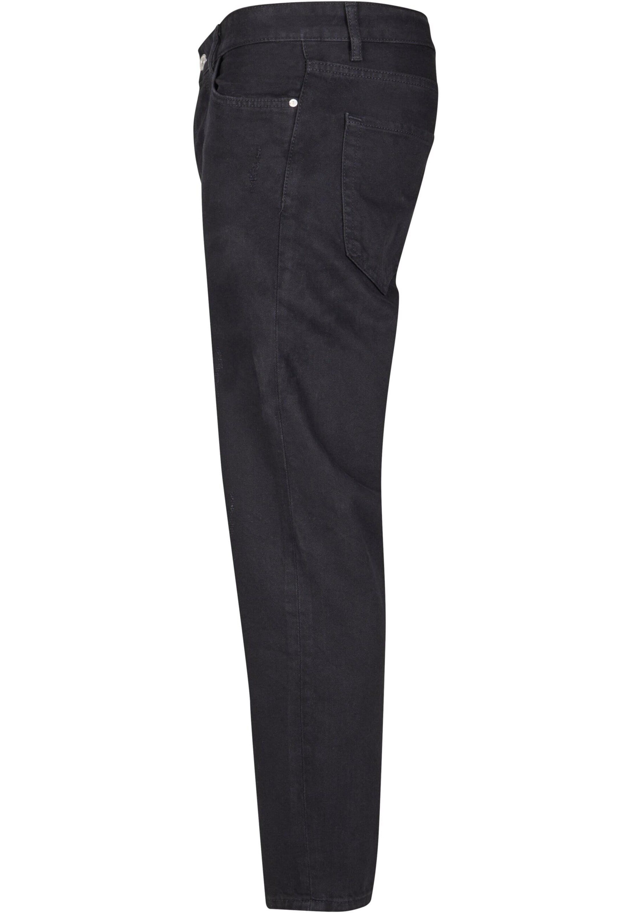 2Y Premium Tapered Jeans in Zwart