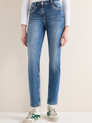 CECIL Slimfit Τζιν 'Toronto' σε μπλε: μπροστά