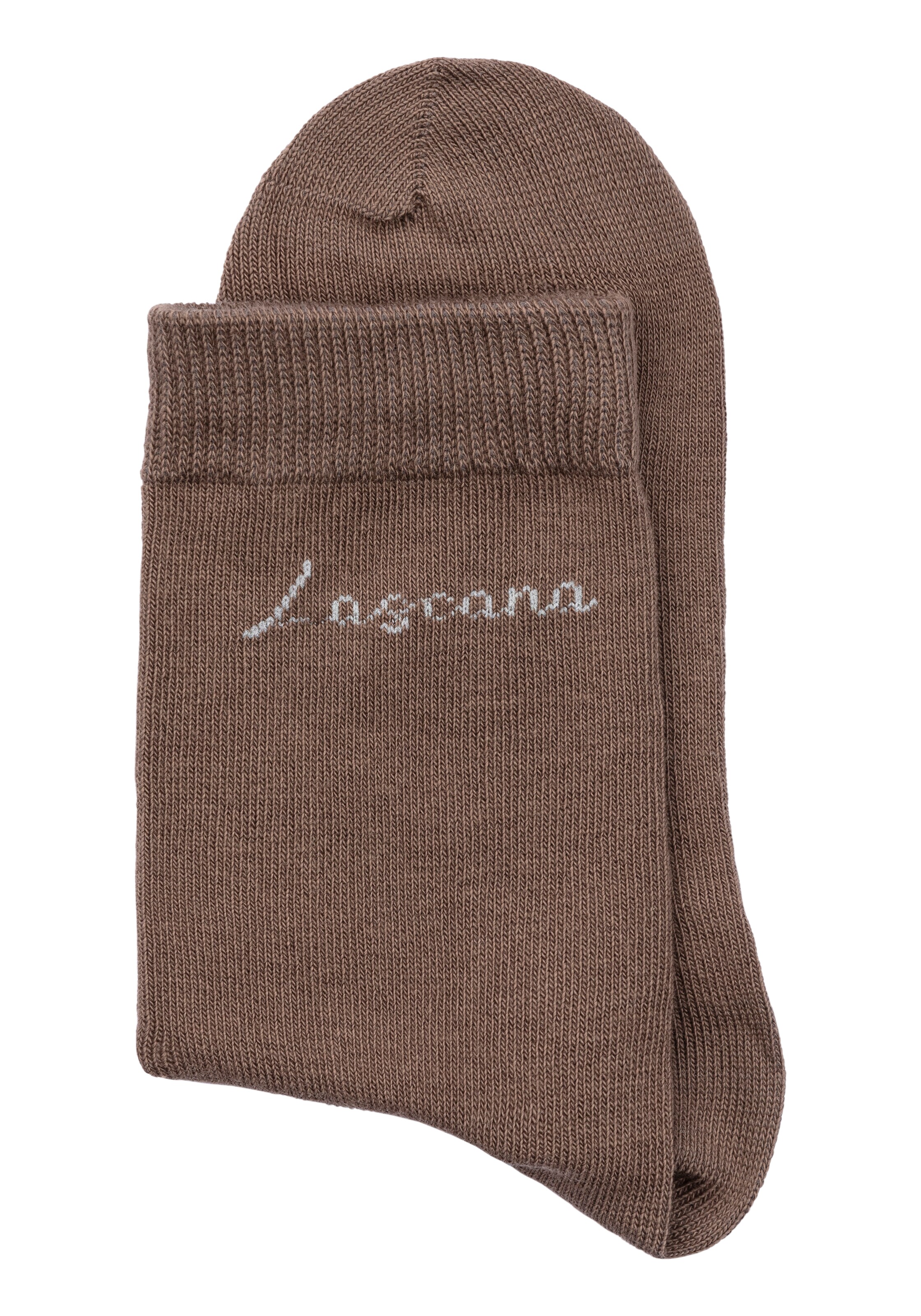 LASCANA Socken in Braun