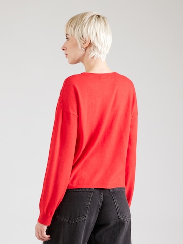 VERO MODA Pullover 'VMFANTASTIC' in Rot