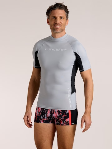 wavebreaker Schwimmshirt in Grau