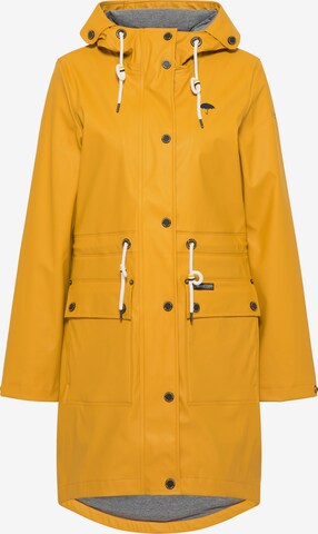 Schmuddelwedda Raincoat in Yellow: front