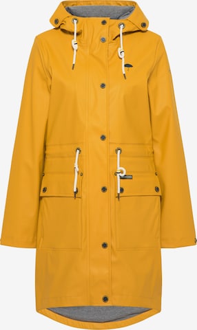 Schmuddelwedda Přechodný kabát – žlutá: přední strana