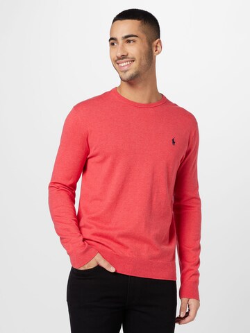 Pullover di Polo Ralph Lauren in rosso: frontale