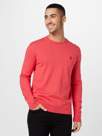 Pullover di Polo Ralph Lauren in rosso: frontale