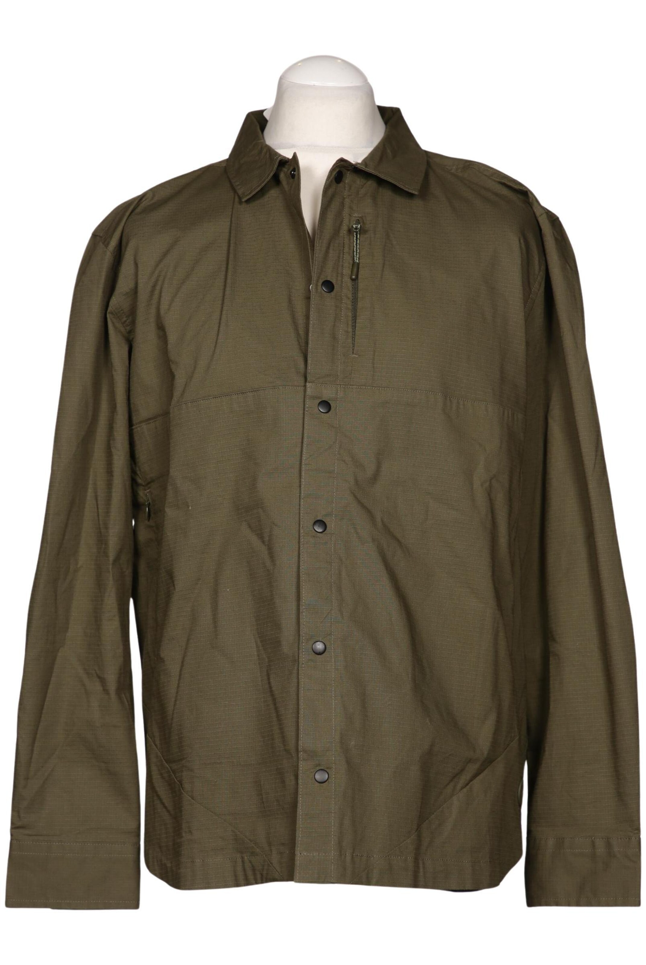 Folk Button Up Shirt in M in Green: front