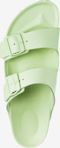 BIRKENSTOCK Pantolette in Grün