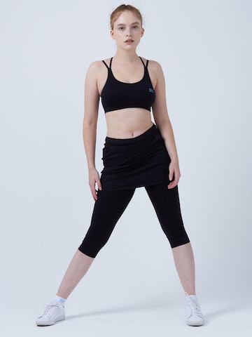 SPORTKIND - Falda deportiva '2-in-1 Tennis Skirt with Leggings' en negro: frente