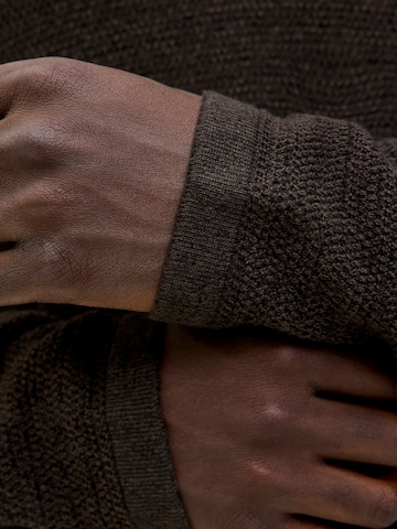 Pull-over 'JJEGEORGE' JACK & JONES en marron
