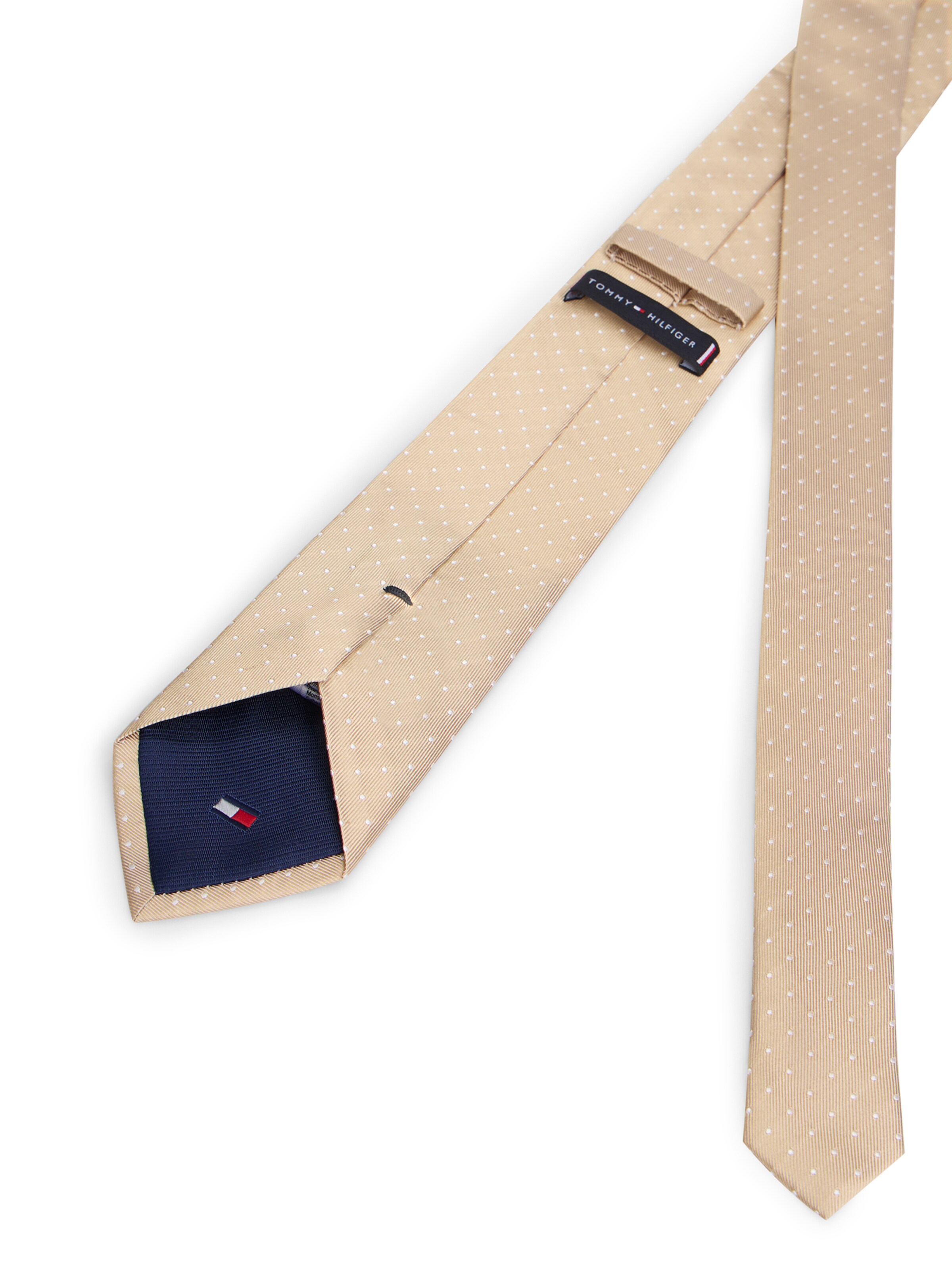 TOMMY HILFIGER Kravata | bež barva