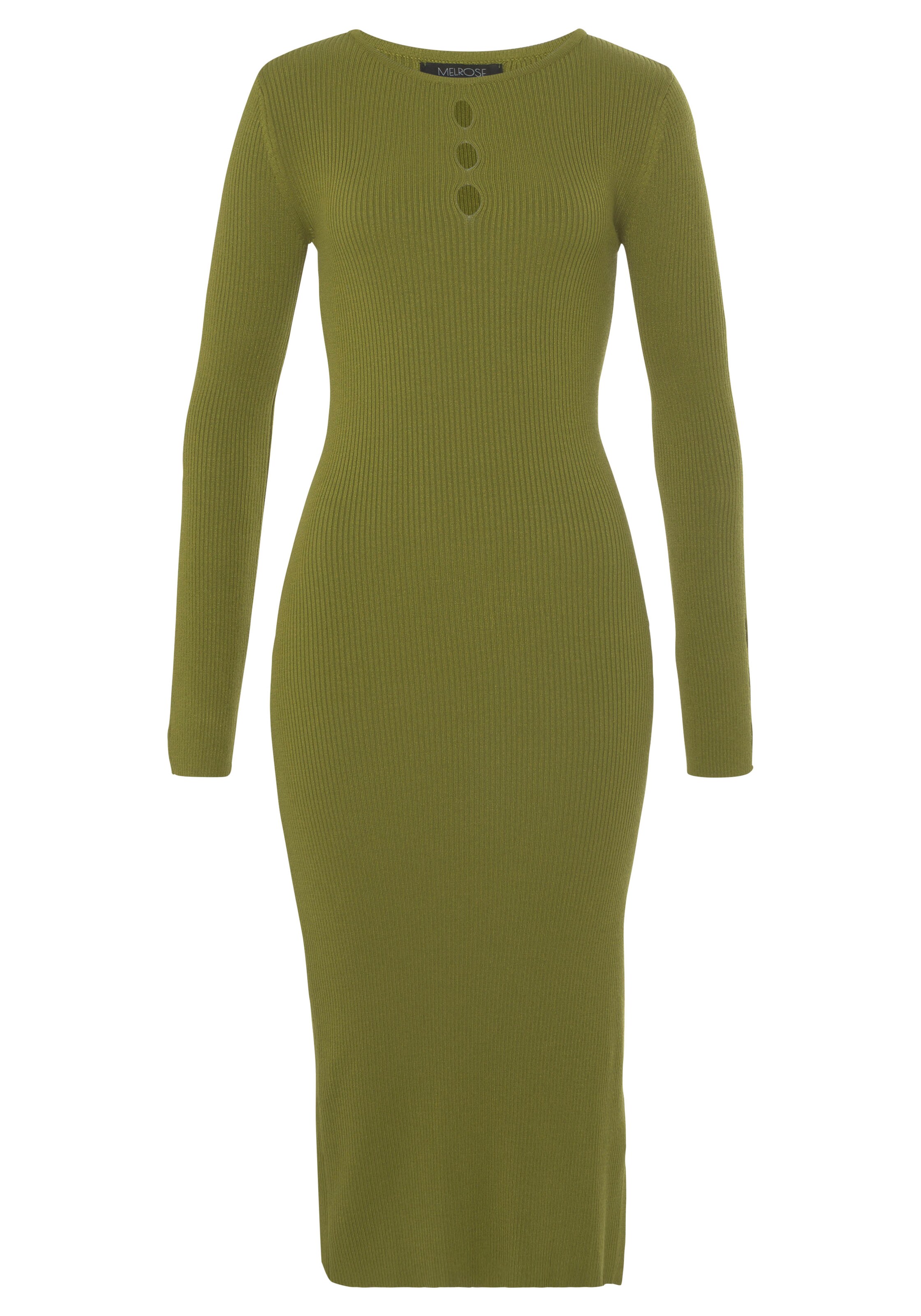 MELROSE Kleid in Grün: Vorderseite