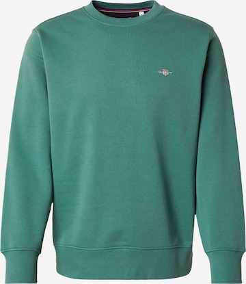 GANT - Sudadera en verde: frente