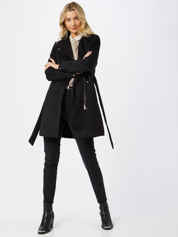 VERO MODA Tussenmantel 'Twodope' in Zwart