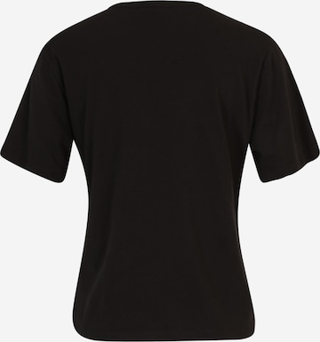 JDY Petite T-Shirt 'SNOWY X-MAS' in Schwarz
