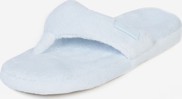 Minnetonka Slippers 'Terry Cloth Olivia' in Blue: front