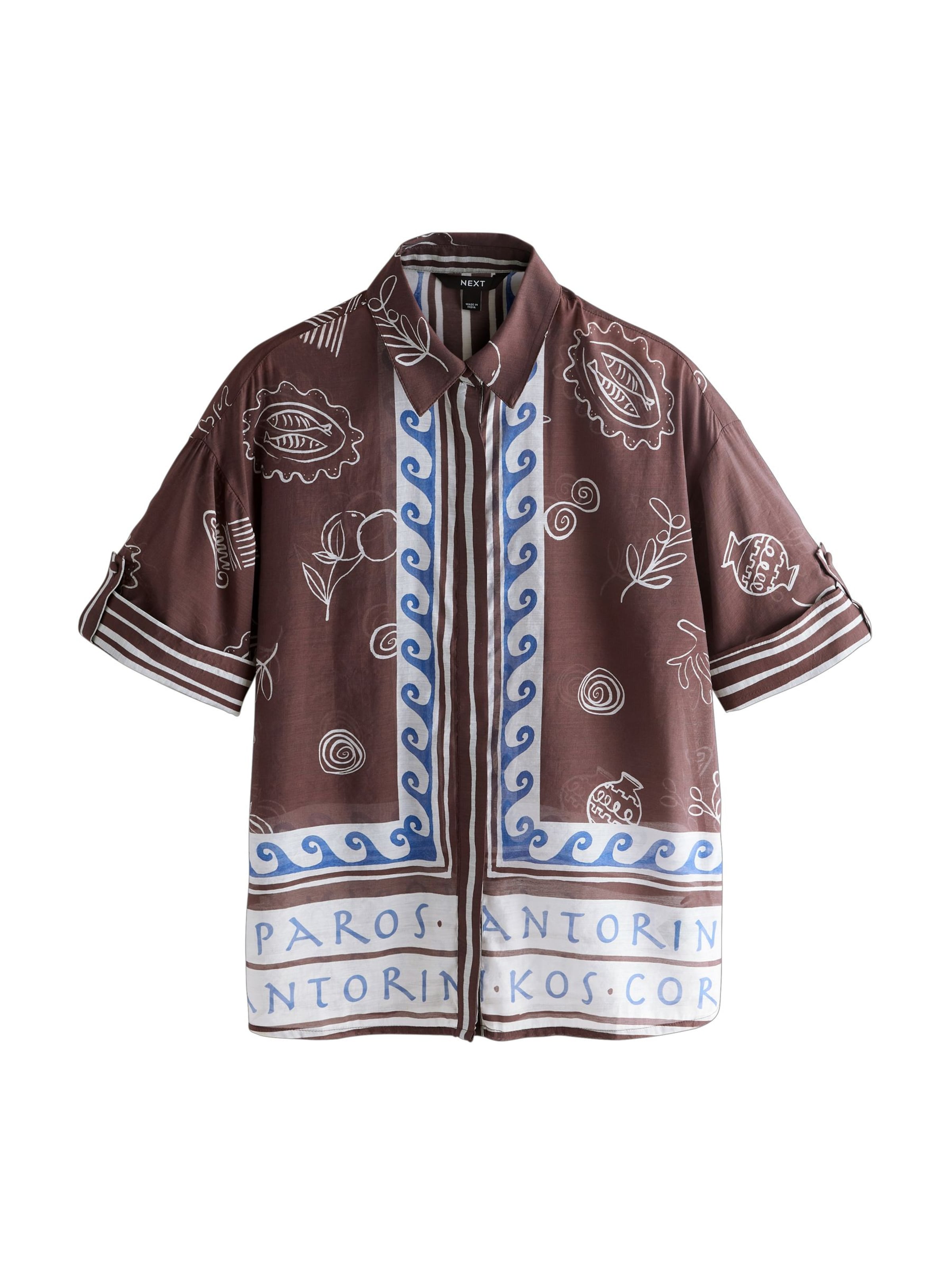 Camicia da donna di Next in marrone: frontale