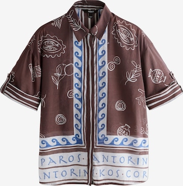 Camicia da donna di Next in marrone: frontale