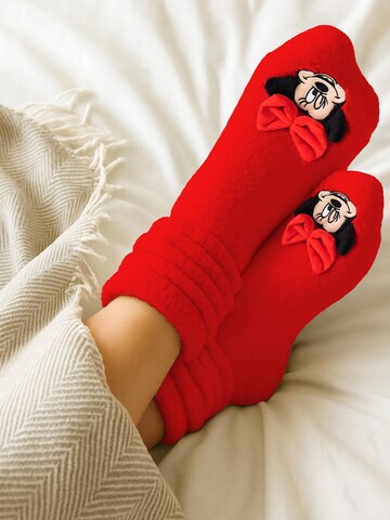 Disney Minnie Mouse Socks 'Hüttensocken' in Red