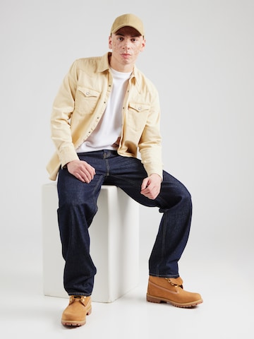 LEVI'S ® - Regular Fit Camisa 'BARSTOW WESTERN' em verde
