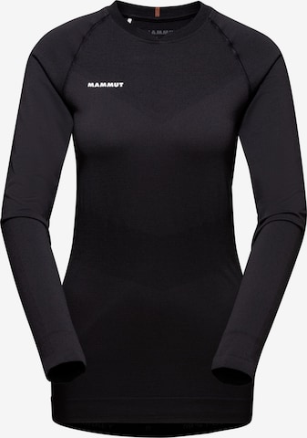 MAMMUT Sportshirt in Schwarz: Vorderseite