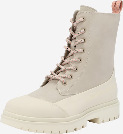 Calvin Klein Boots in de kleur Crème / Donkerbeige, Productweergave