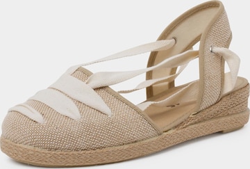 Pisamonas - Sandalias en beige: frente