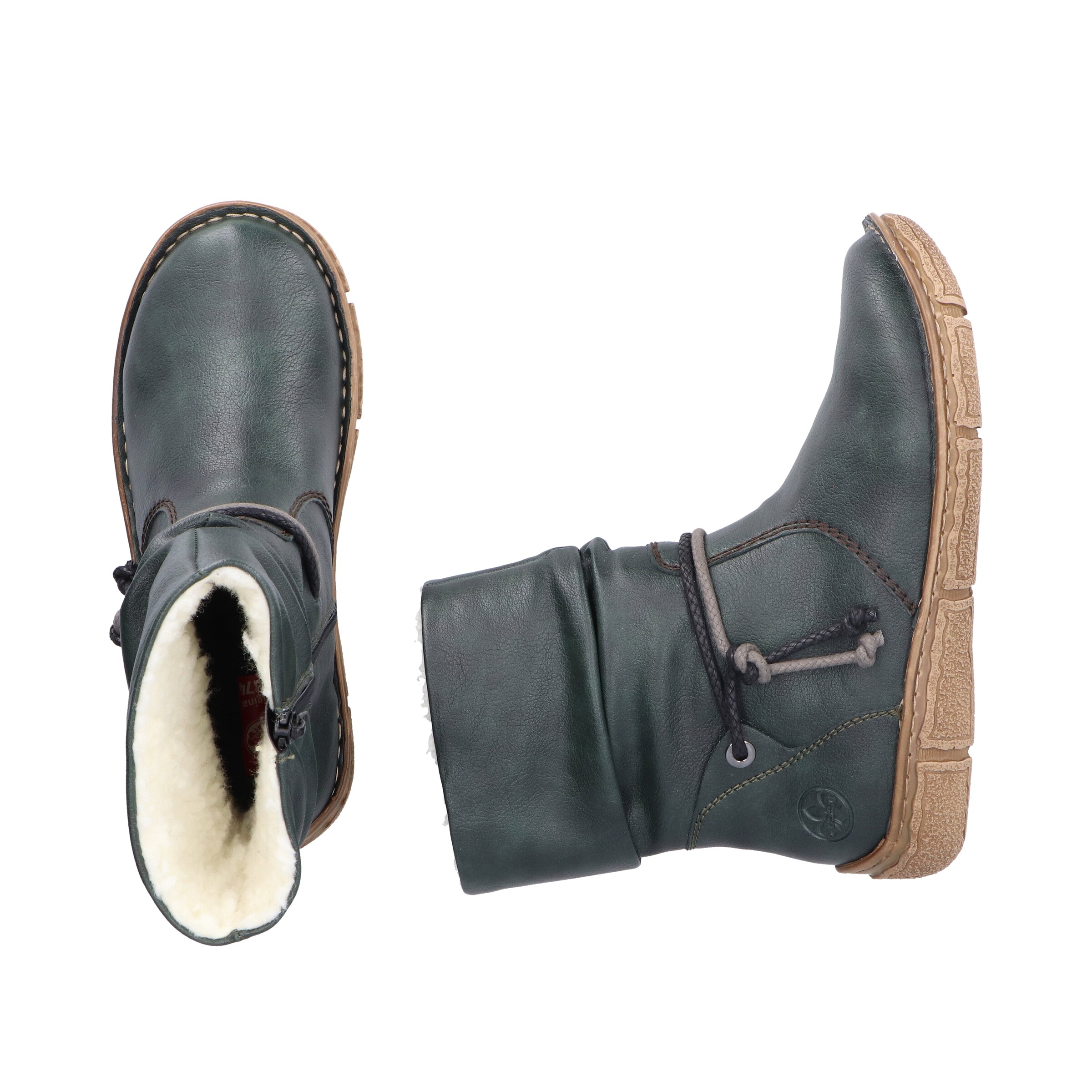 Rieker Stiefelette in Grün