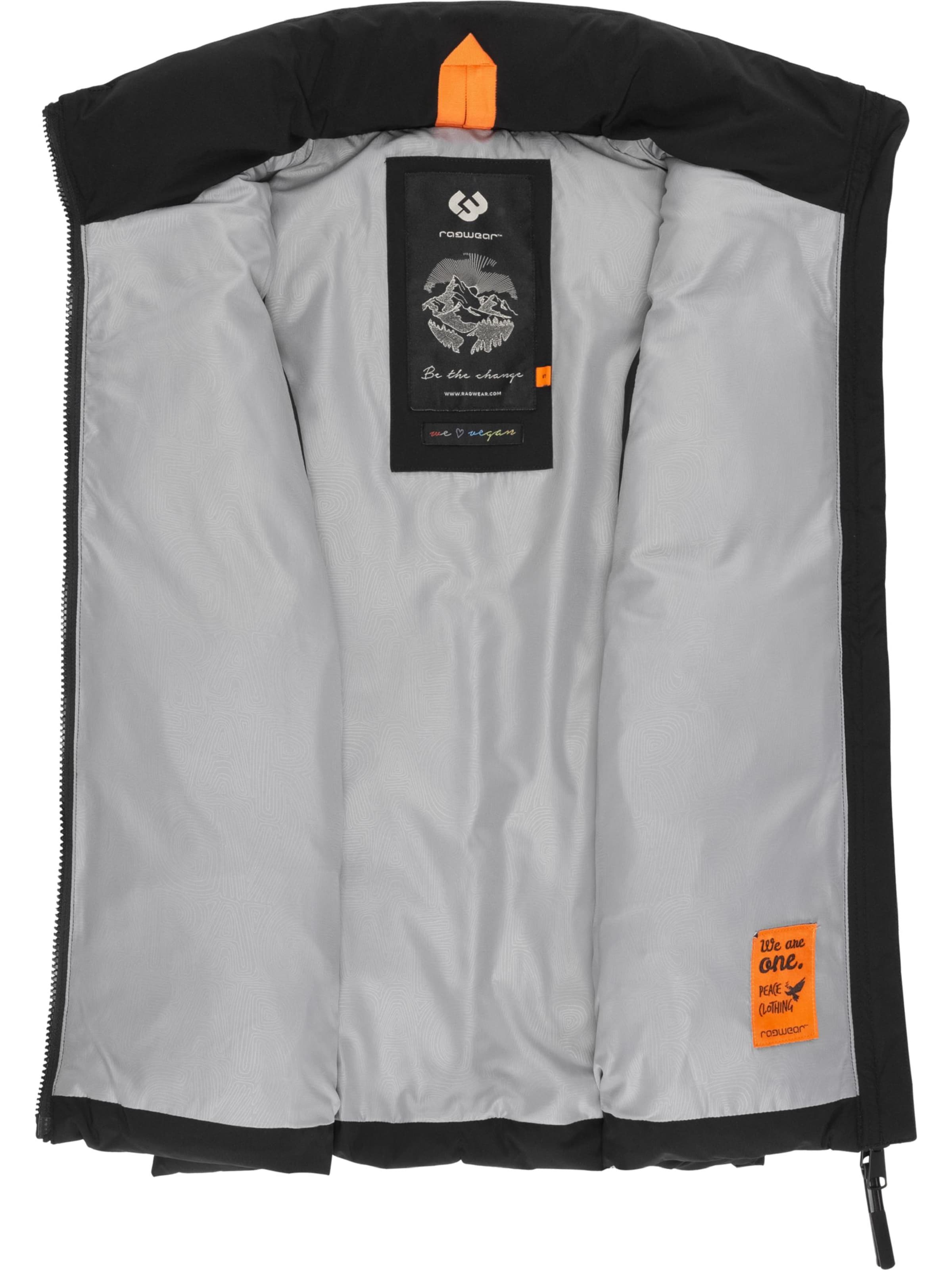 Ragwear Жилетка 'Ailish' в Черный