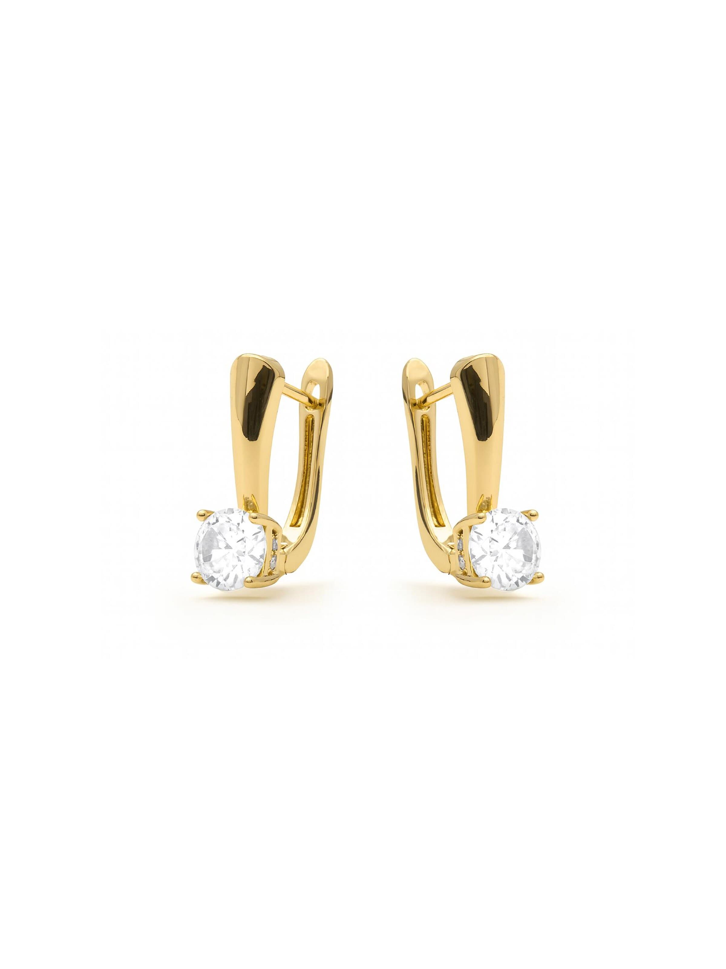 Luxenter Earrings 'Lason' in Gold