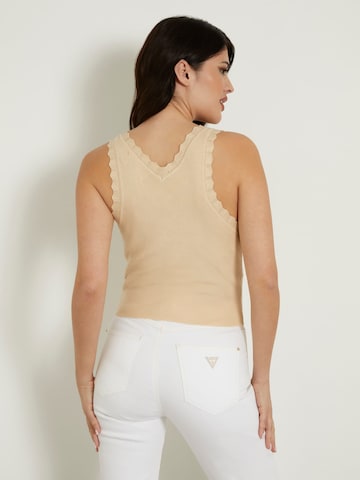 GUESS Knitted Top in Beige