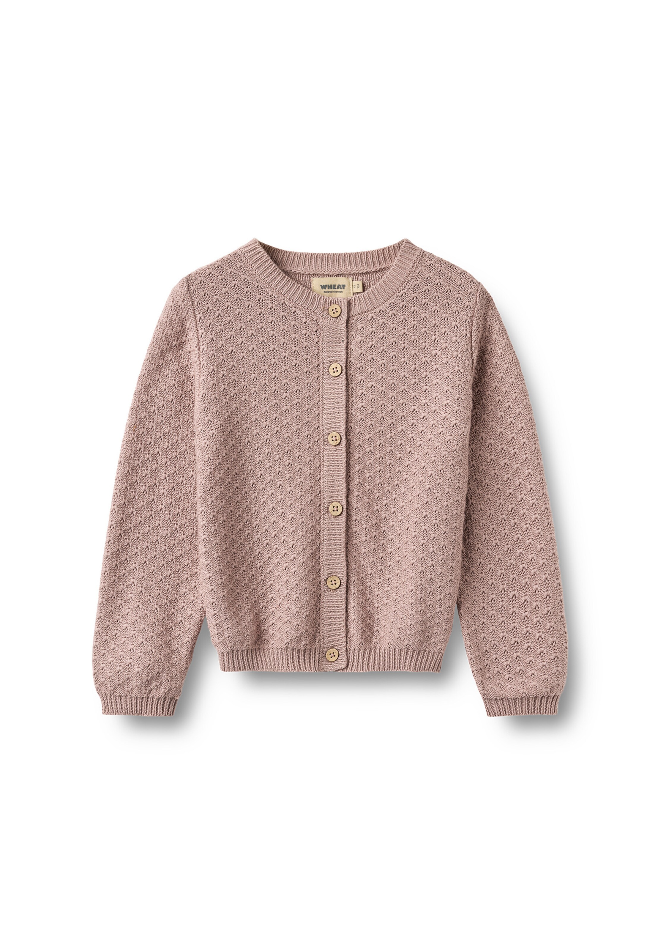 WHEAT Strickjacke 'Magnella' in Pink: Vorderseite
