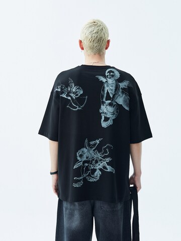 Tricou 'Rochester' de la VAMOS CLO pe negru