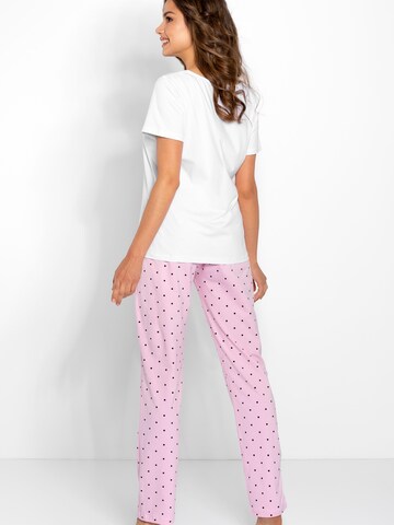 Momenti Per Me Pyjama 'Flawless' in Weiß