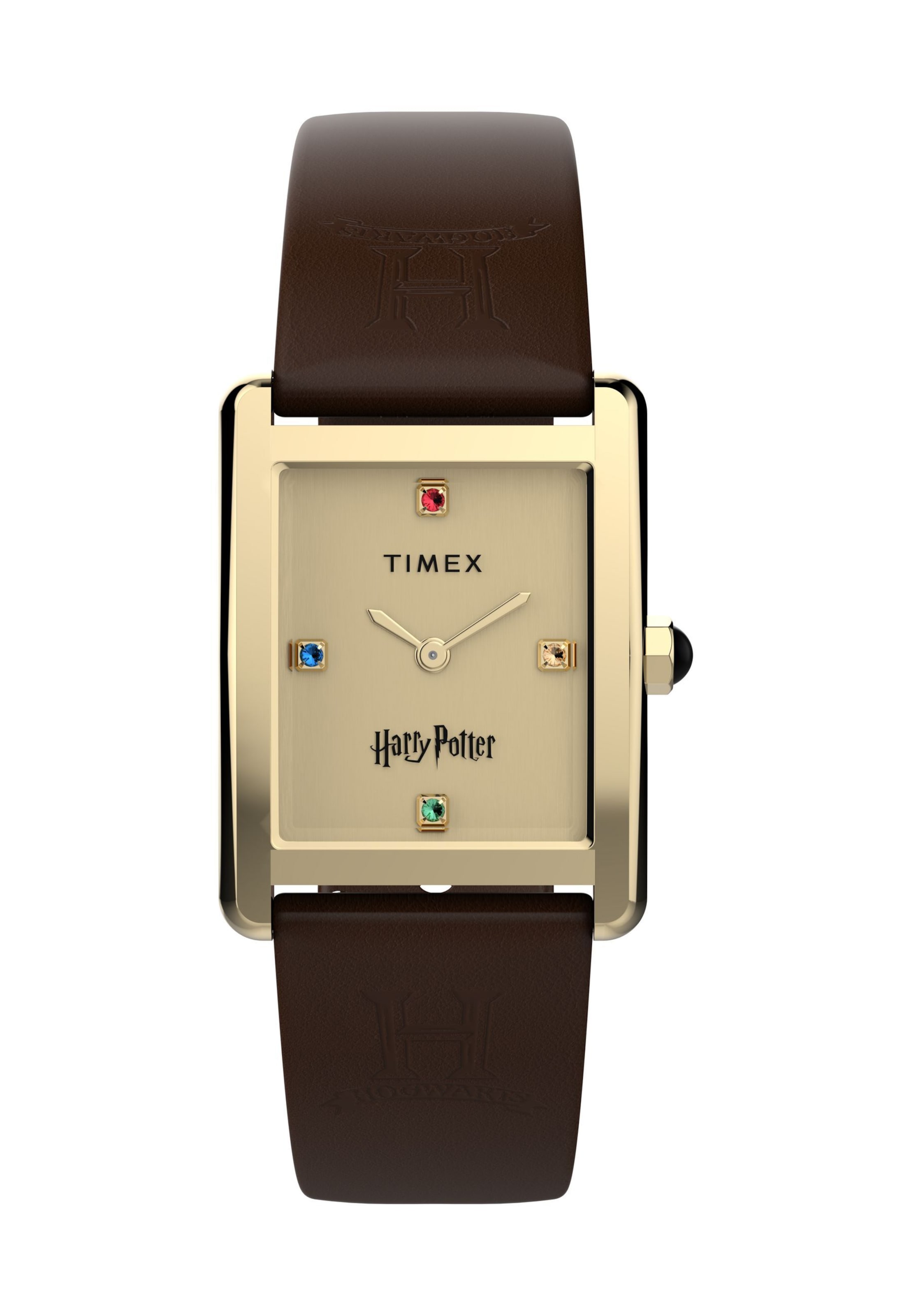 TIMEX Analoog horloge in Bruin: voorkant