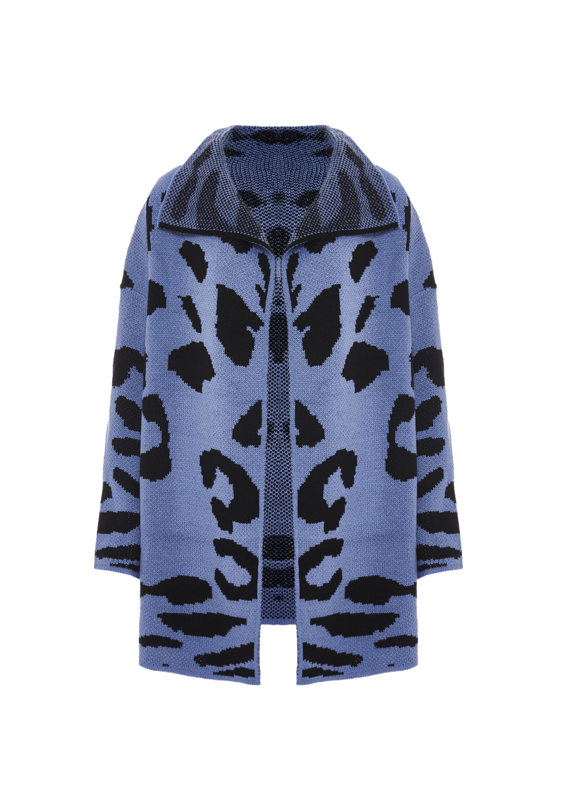 ebeeza Strickjacke in Blau: Vorderseite