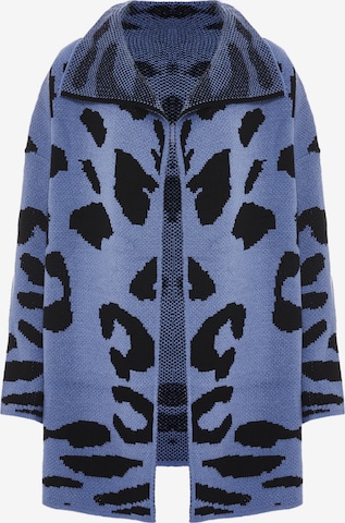 ebeeza Strickjacke in Blau: Vorderseite