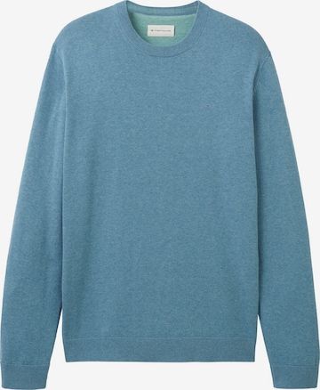 TOM TAILOR Sweater in Blue: front