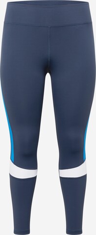 Only Play Curvy Skinny Sportbroek 'MILA-BOTILDA' in Blauw: voorkant