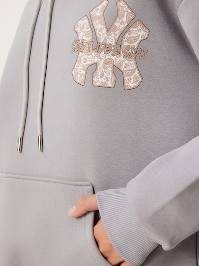 Happiness İstanbul Sweat-shirt en S en moka / gris basalte / noir / blanc, Vue avec produit