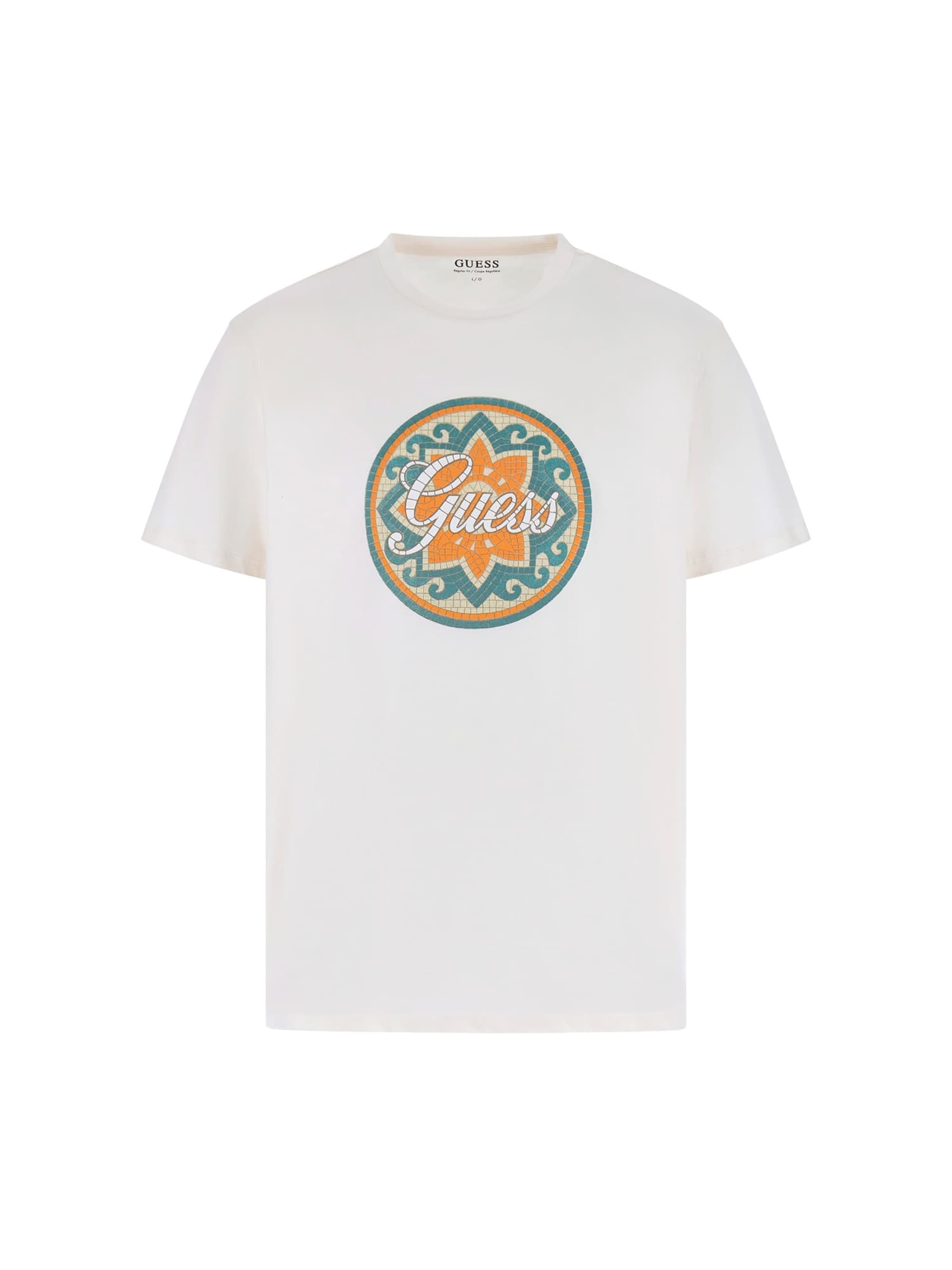 GUESS Shirt in Beige: front