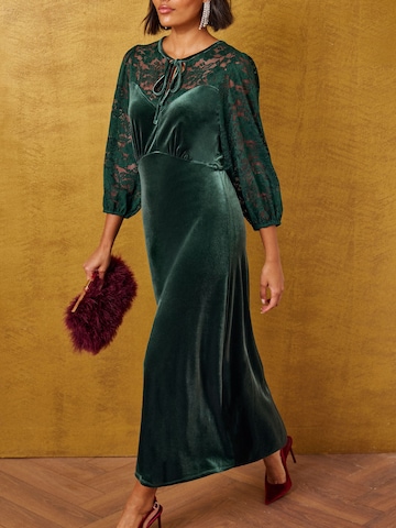 love & roses - Vestido en verde
