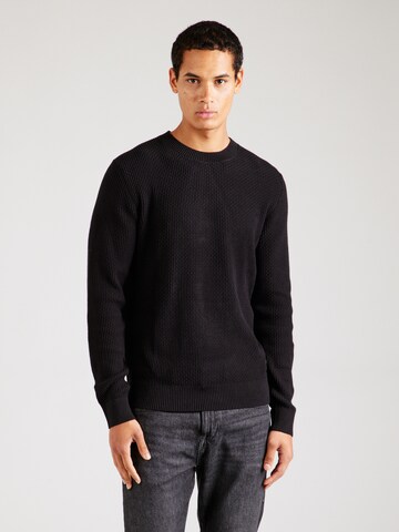 s.Oliver Pullover in Schwarz: Vorderseite